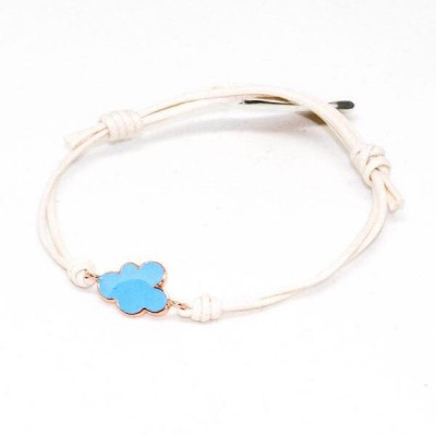 Bracciale Nuvola smalto azzurro