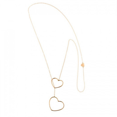 Collana Cuori oro rosa