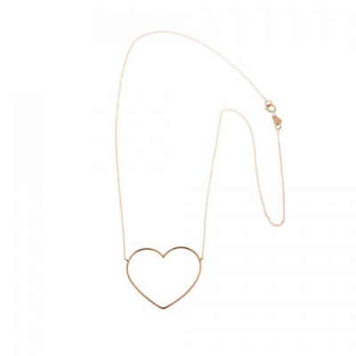 Collana Cuore oro rosa
