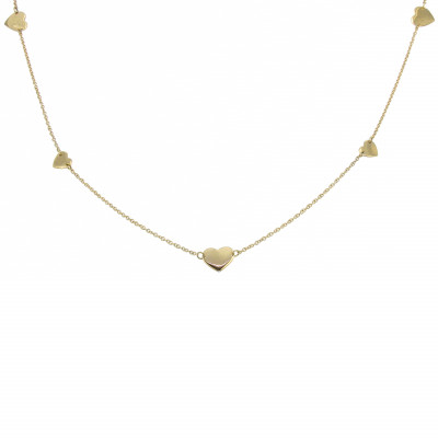 Collana Cuori a lastra