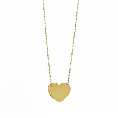 Collana Cuore oro giallo