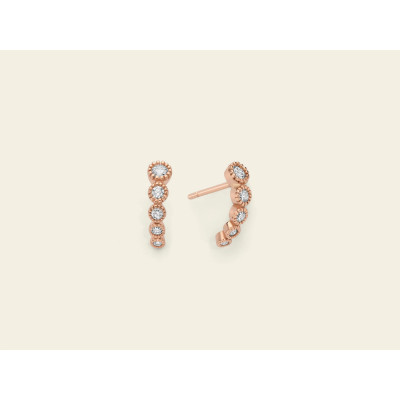 Orecchini Dots 5 diamanti