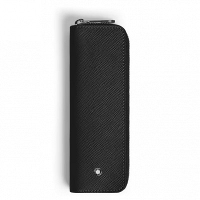 Astuccio con cerniera per 2 strumenti da scrittura Sartorial