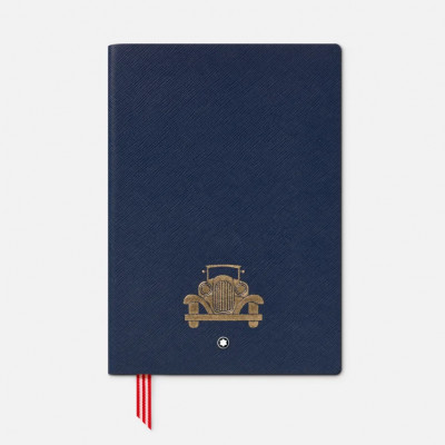 Blocco note #146 piccolo, Great Character Homage to The Great Gatsby, blu a righe