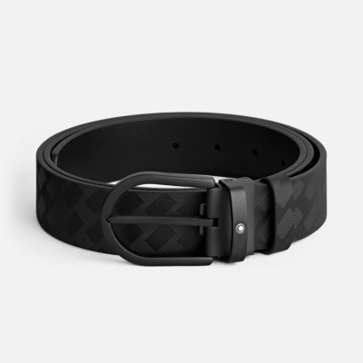 Cintura Extreme 3.0 in pelle nera 35 mm