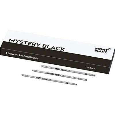 3 refill piccoli per penne a sfera Mystery Black (nero)