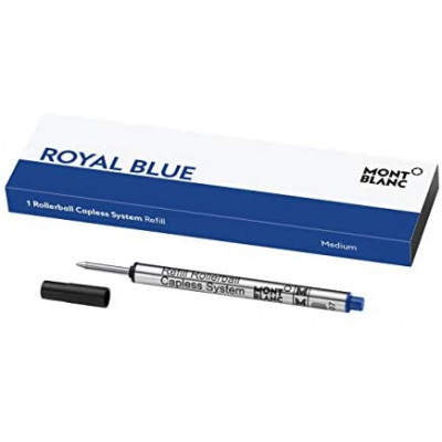 1 refill per roller sistema senza cappuccio (M) Royal Blue (blu)