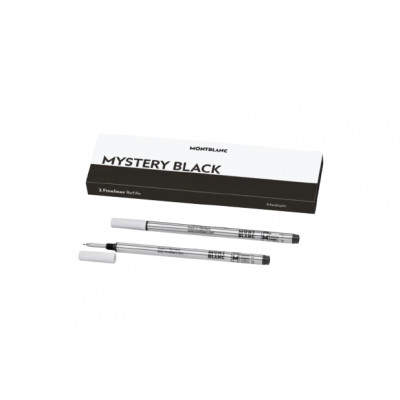 2 refill per fineliner (M) Mystery Black (nero)