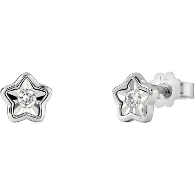 Orecchini Lumina in Oro Bianco e Diamanti