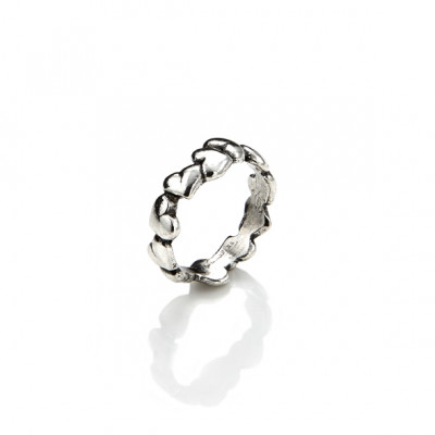 Anello Fascia Cuori