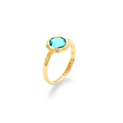Anello Loop azzurro
