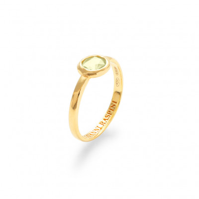 Anello Loop verde lime piccolo