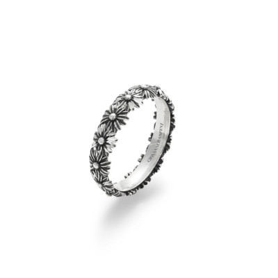 Anello Fascia Margherite Shine