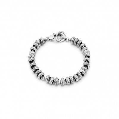 Bracciale Ciambelline martellate