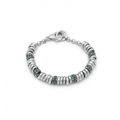 Bracciale Beads Crystal Verde