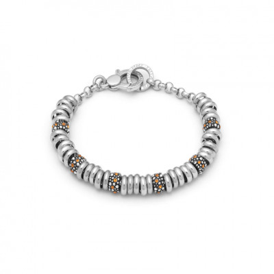 Bracciale Beads Crystal Giallo