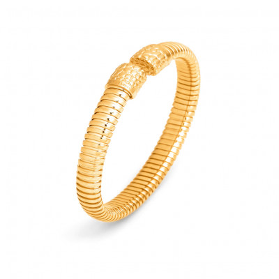 Bracciale Tubogas Croco Piccolo oro