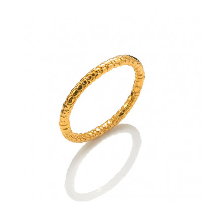 Bangle Crocodile piccolo oro