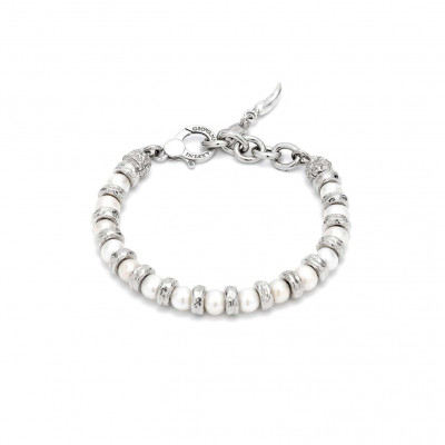 Bracciale Emma in argento 925 e perle naturali