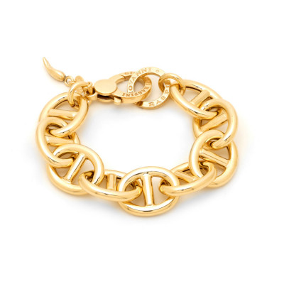 Bracciale Maglia Marina Grande oro