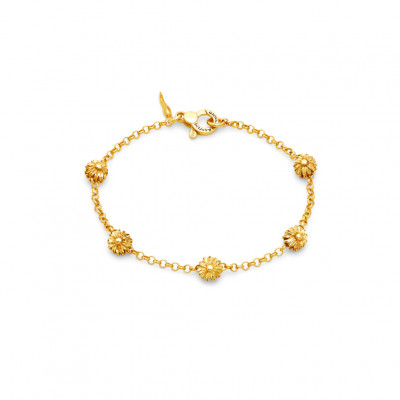 Bracciale Margherite Luce oro