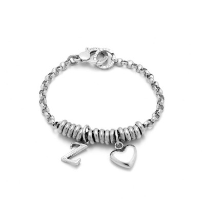 Bracciale Cuore e Lettera Z