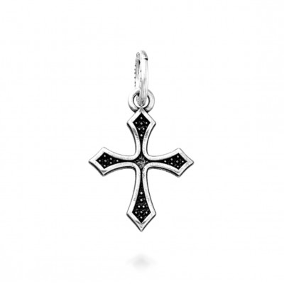 Charm Croce Puntinata
