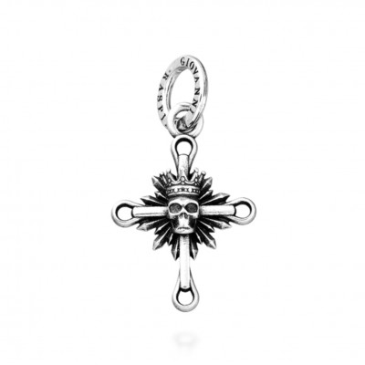 Charm Croce Teschio