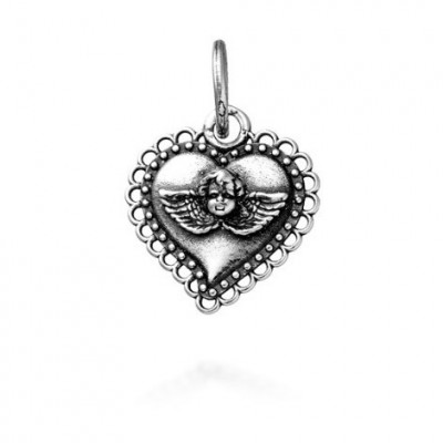 Charm Cuore Votivo Angelo
