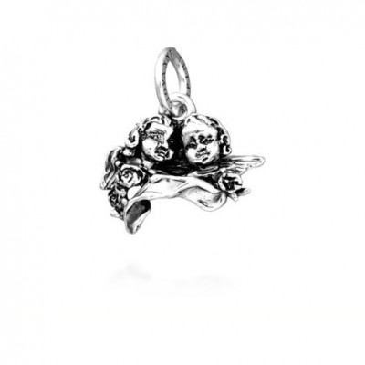 Charm Due Angeli Con Rose