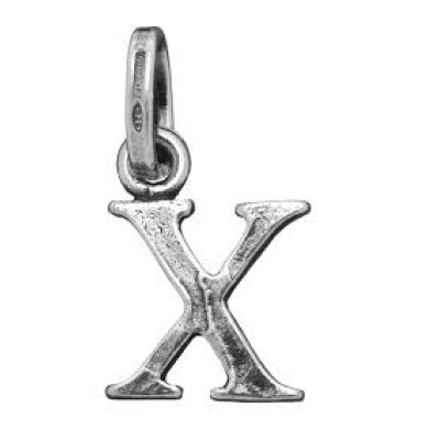 Charm Lettera Logo X