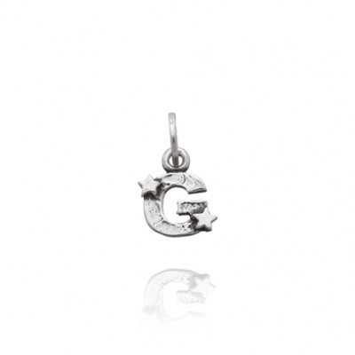 Charm Lettera Stelle G