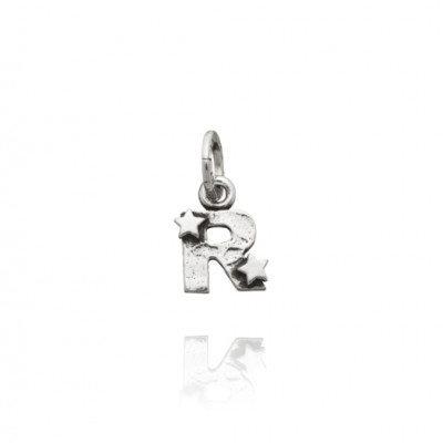 Charm Lettera Stelle R