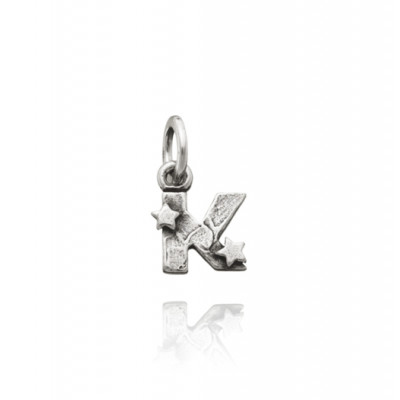 Charm Lettera Stelle K