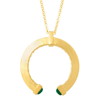 Pendente Green Blade oro
