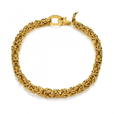 Collana Maglia Bizantina dorata