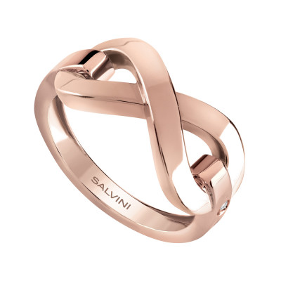 Anello Infinito in oro rosa