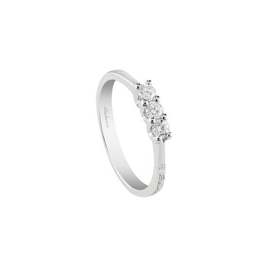 Anello Virginia Trilogy in oro bianco