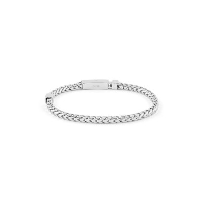 Bracciale Equilibrio in argento - Spigata squadrata Big 18 cm