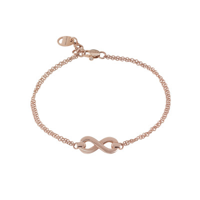 Bracciale Infinito in oro rosa