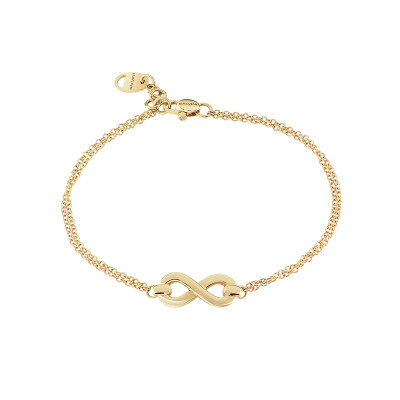 Bracciale Infinito in oro giallo