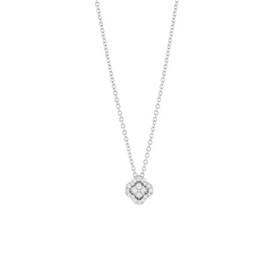 Collana Bagliori in oro bianco e diamanti