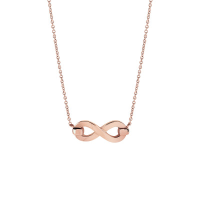 Collana Infinito in oro rosa
