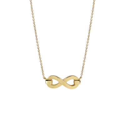 Collana Infinito in oro giallo