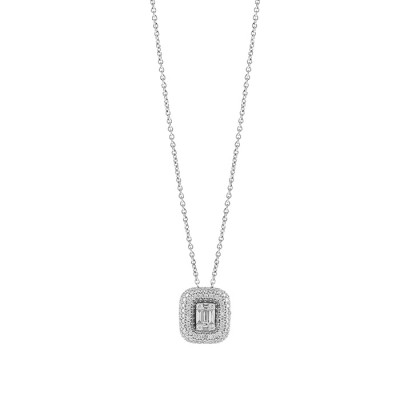 Collana Magia in oro bianco con diamanti