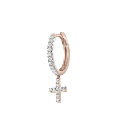 Mono orecchino I Segni Cerchio Croce