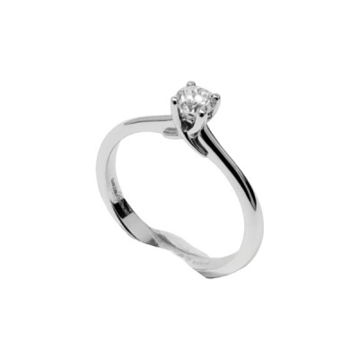 Anello Solitario 0.15 ct  