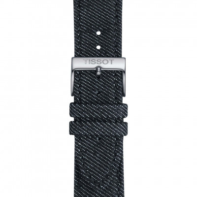 Cinturino stoffa blu  