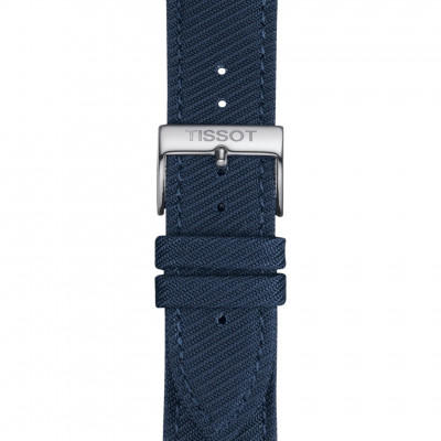 Cinturino stoffa blu