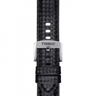 Cinturino in tessuto nero